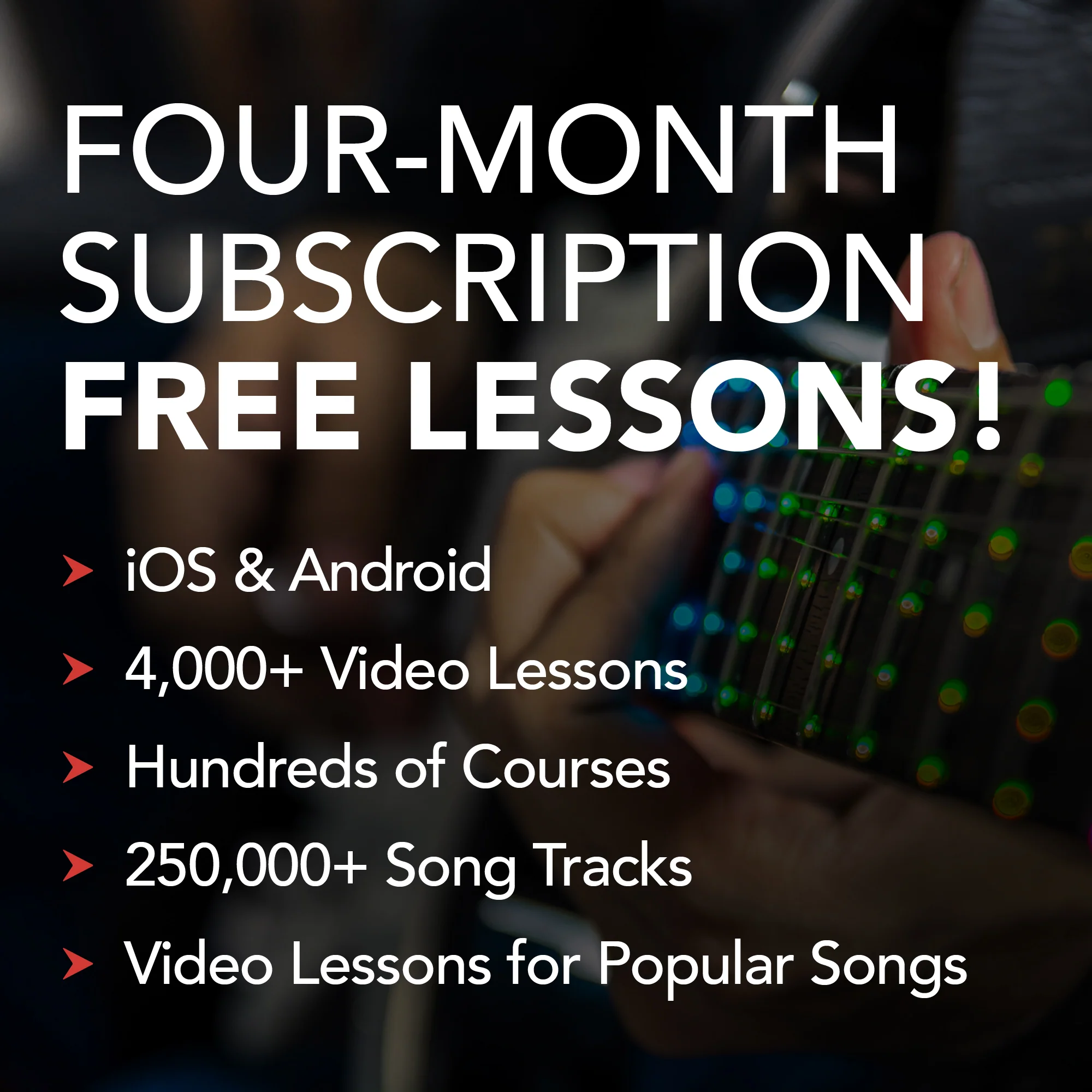Beginner Electric Guitar Kit w/ Headphone Amp, Padded Gig Bag, Headphones - Image 47
