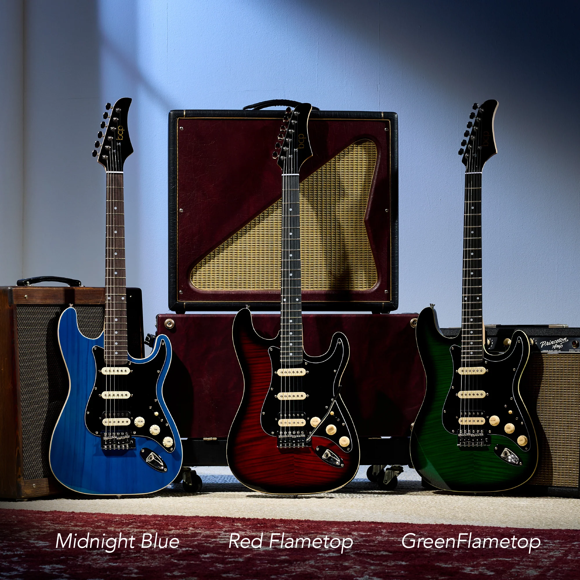 Beginner Electric Guitar Kit w/ Headphone Amp, Padded Gig Bag, Headphones - Image 62