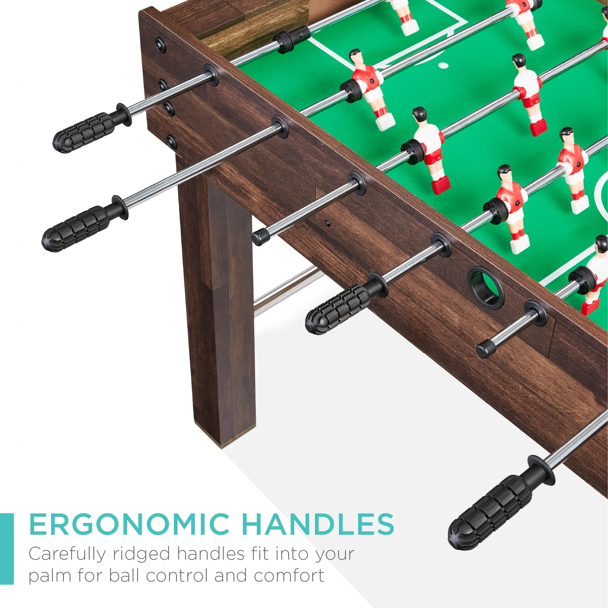 48in Foosball Table for Kids & Adults w/ 2 Balls - Image 17