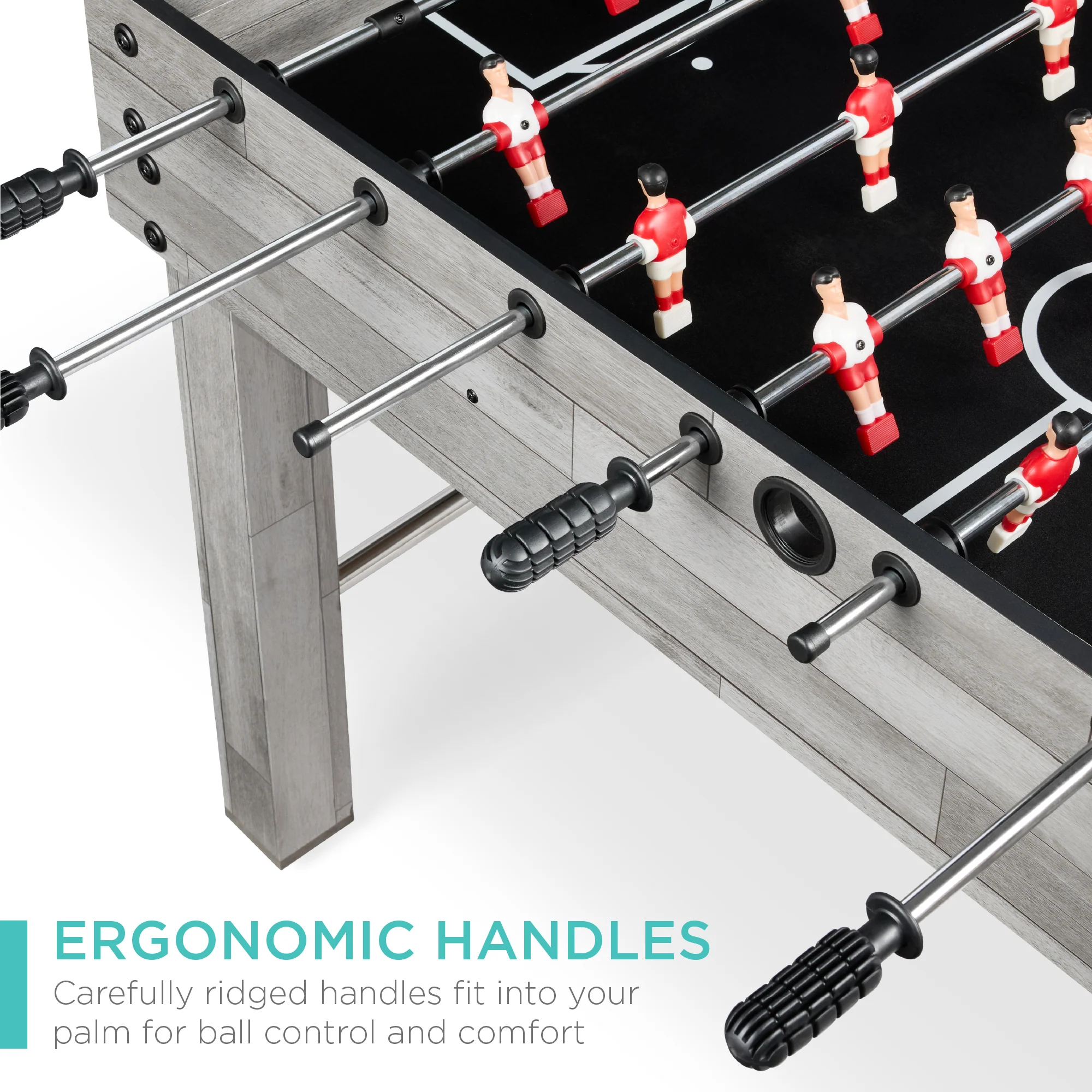 48in Foosball Table for Kids & Adults w/ 2 Balls - Image 31