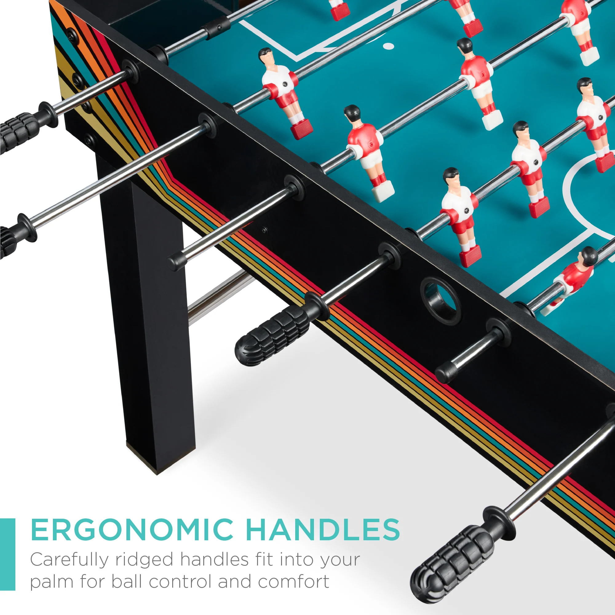 48in Foosball Table for Kids & Adults w/ 2 Balls - Image 38