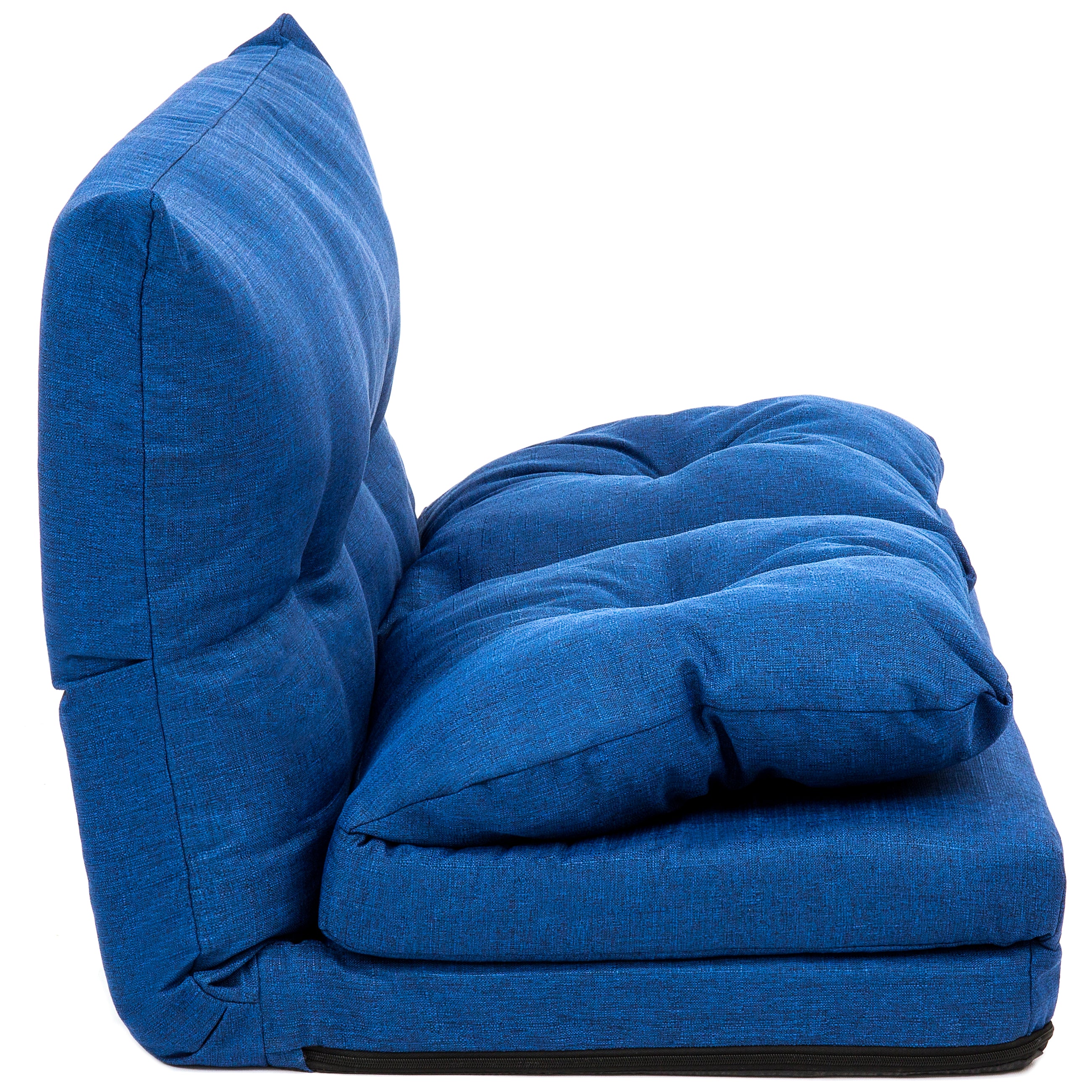 Linen Folding Lounge Futon Gaming Couch Chair - Image 4