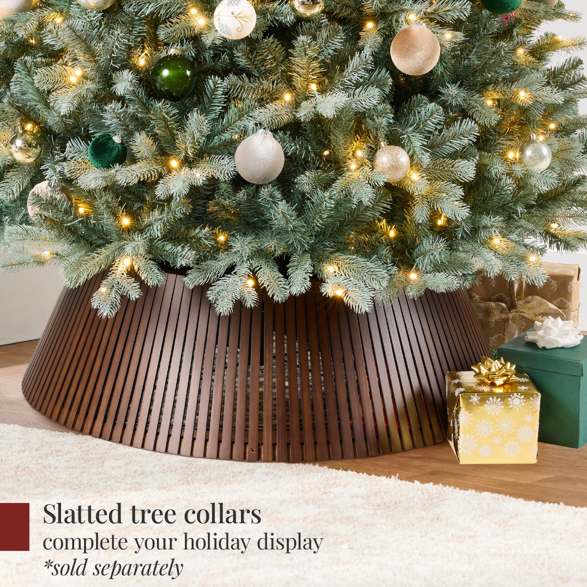 Pre-Lit Artificial Blue Spruce Christmas Tree, w/ Twinkling 2-in-1 LEDs - Image 16