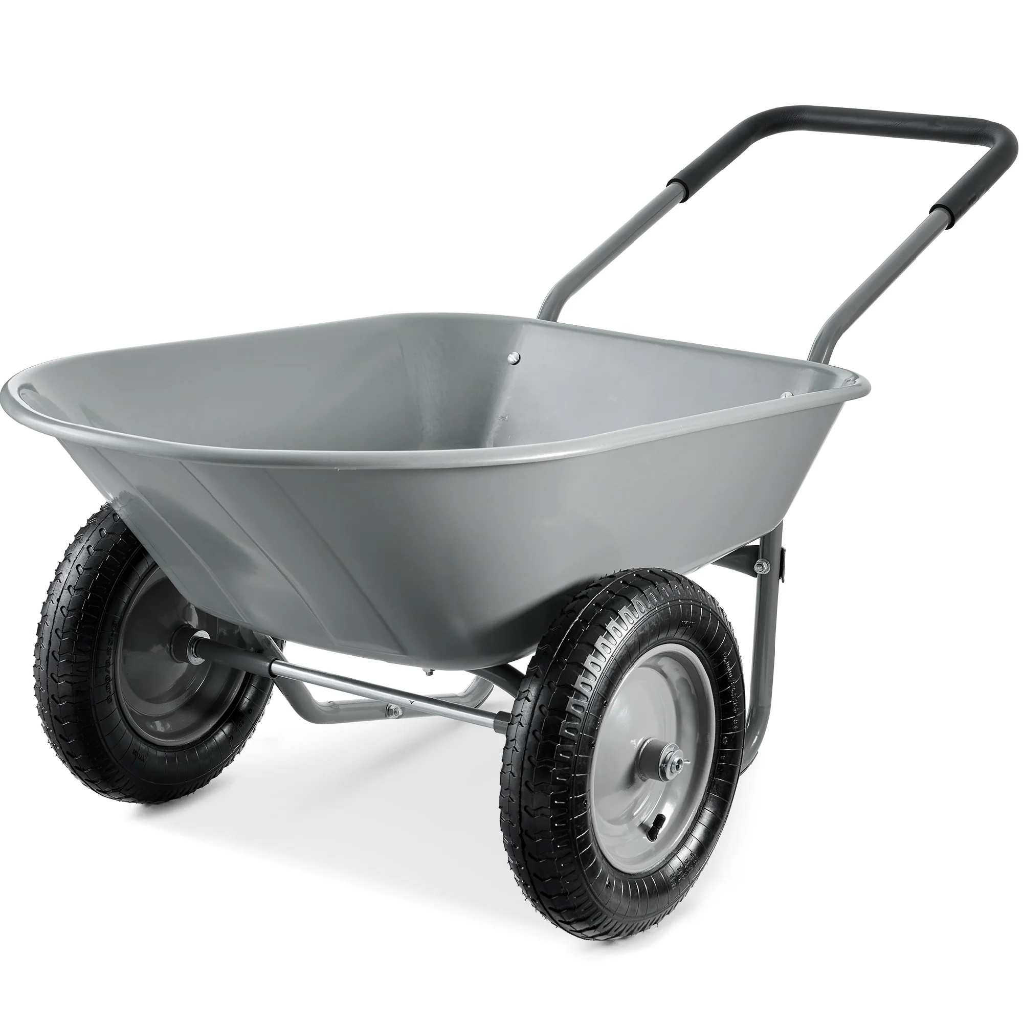 Dual-Wheel Wheelbarrow Garden Cart - Image 43