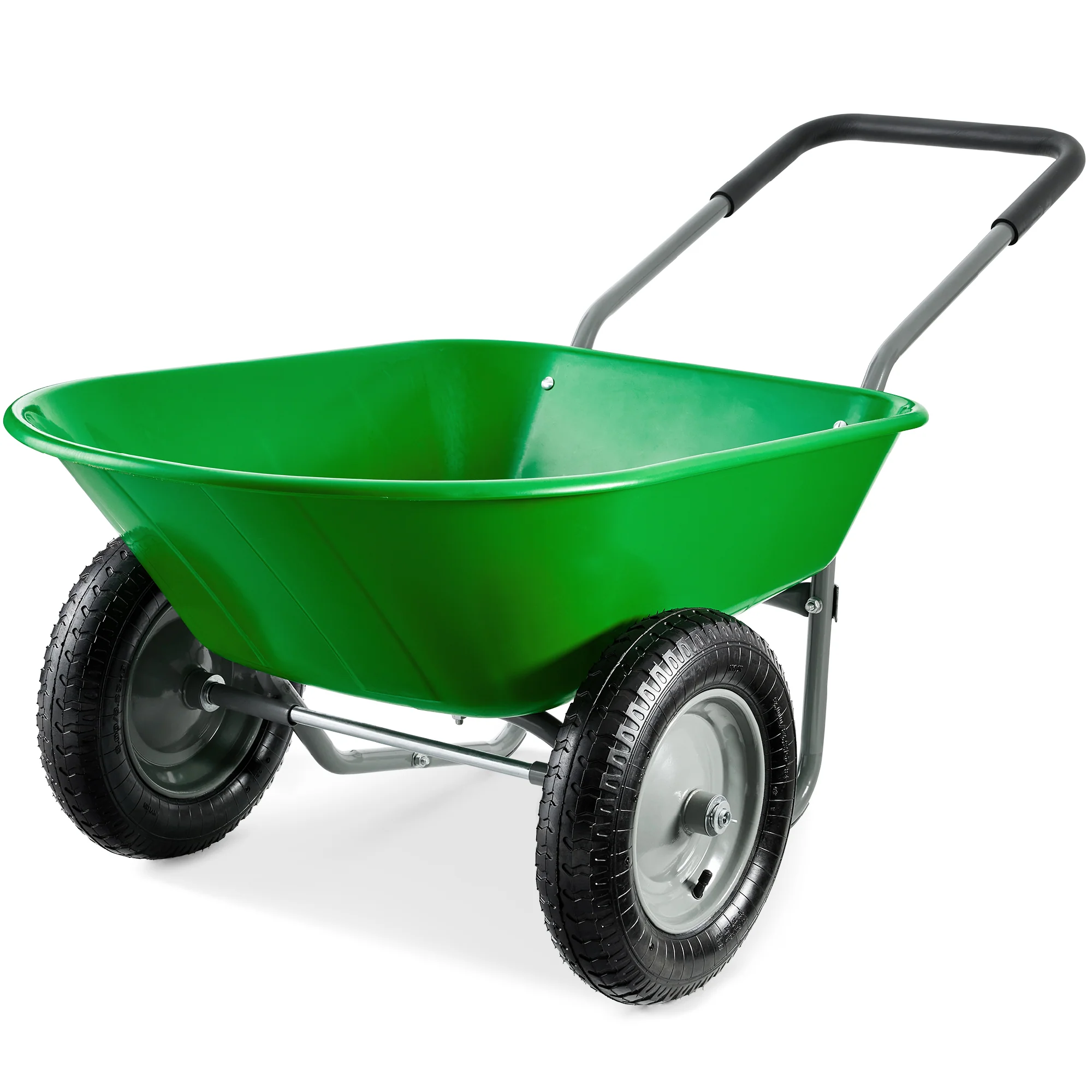 Dual-Wheel Wheelbarrow Garden Cart - Image 85