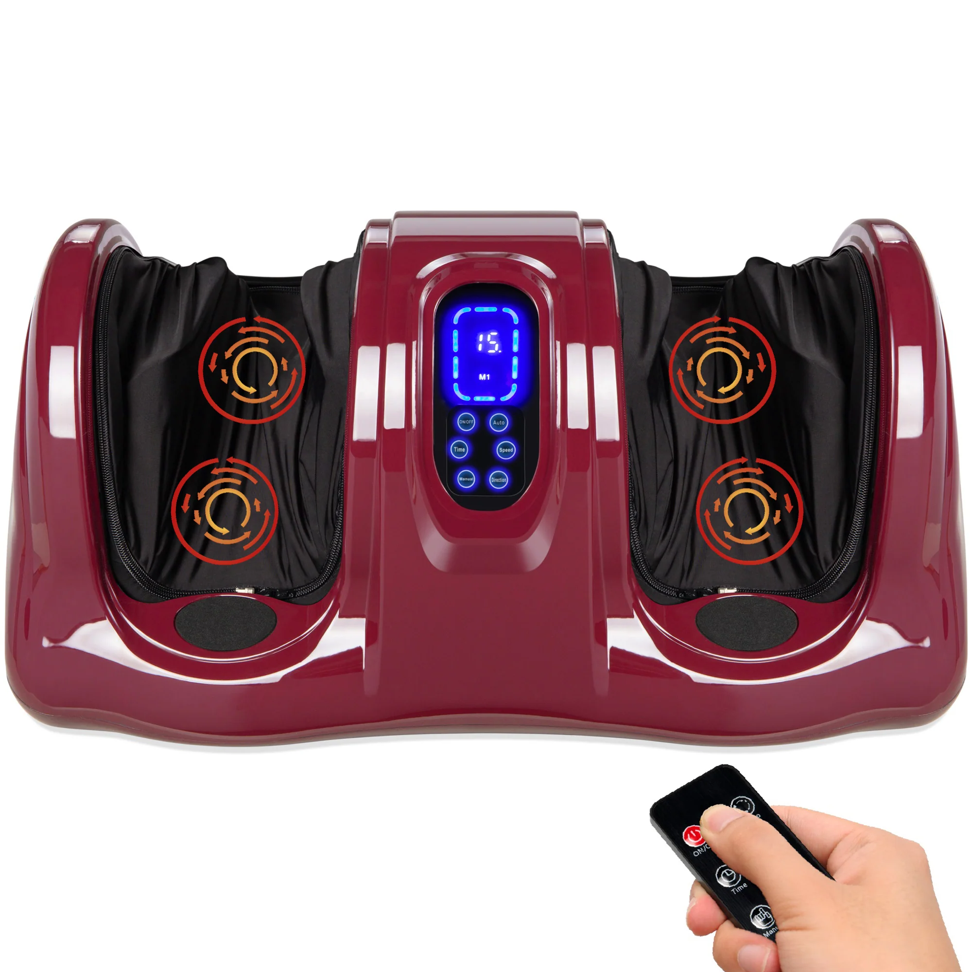 Therapeutic Foot Massager w/ High Intensity Rollers, Remote, 3 Modes - Image 29