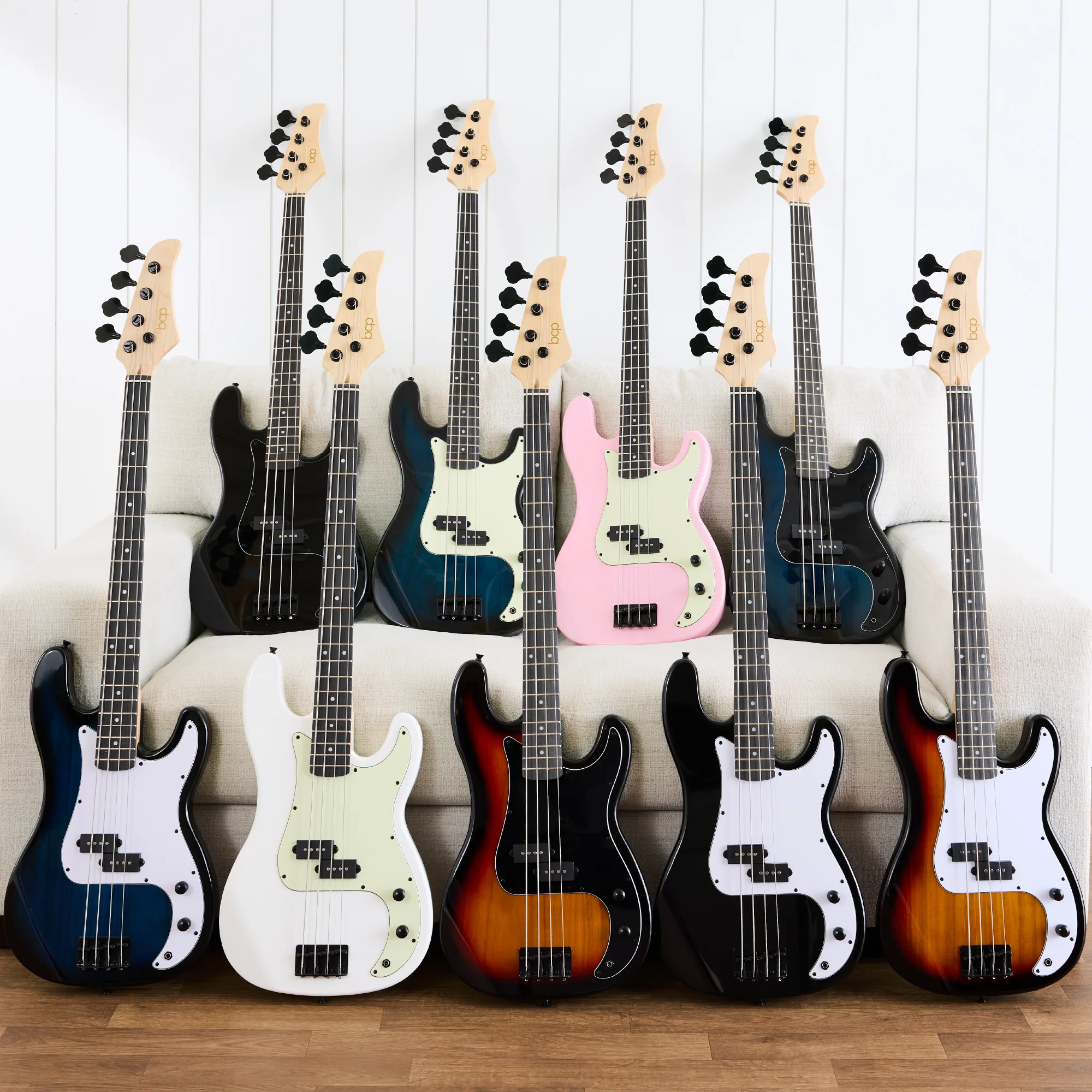 Full Size Beginner 4-String Electric Guitar Bass Guitar w/ Padded Case - Image 71