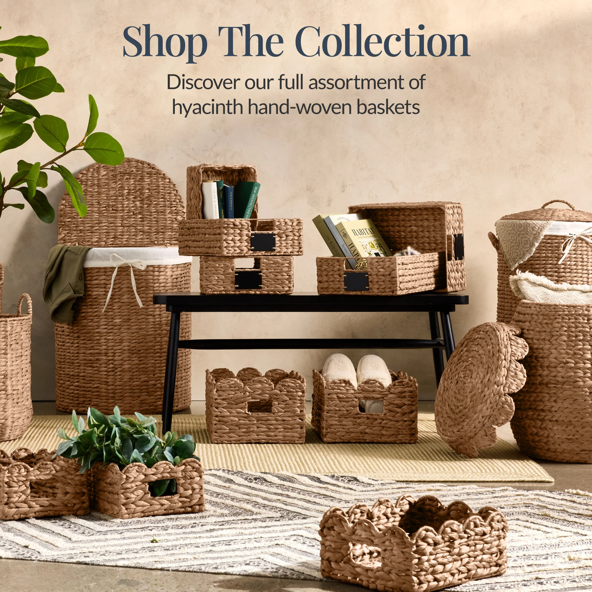 Large Laundry Hamper w/ Lid, Removable Liner & Built-in Handles - Image 16