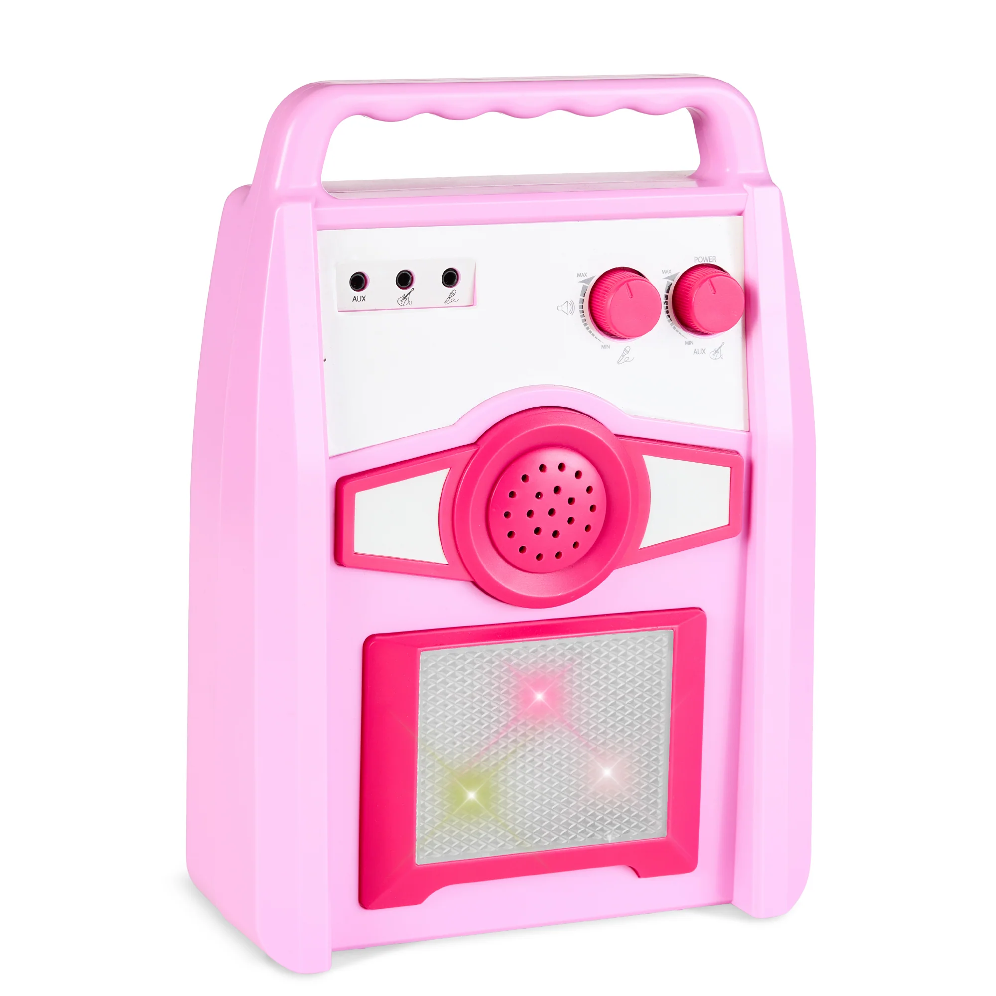 Kids Electric Guitar Toy Play Set w/ 6 Songs, Microphone, Amp - Image 5