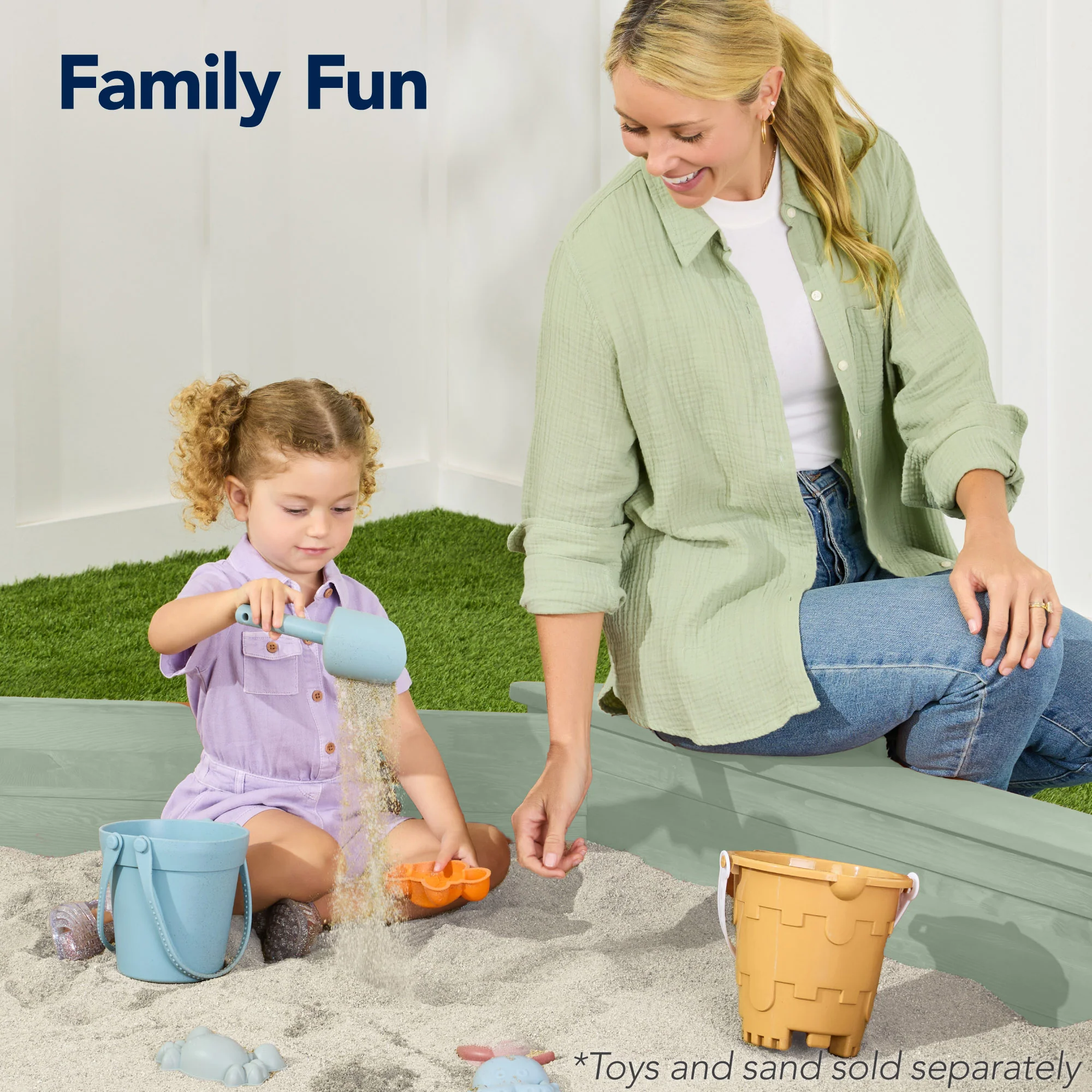 Kid's Wooden Octagonal Sandbox w/ Sand Cover, 4 Reinforced Benches, 8 Seats - Image 42