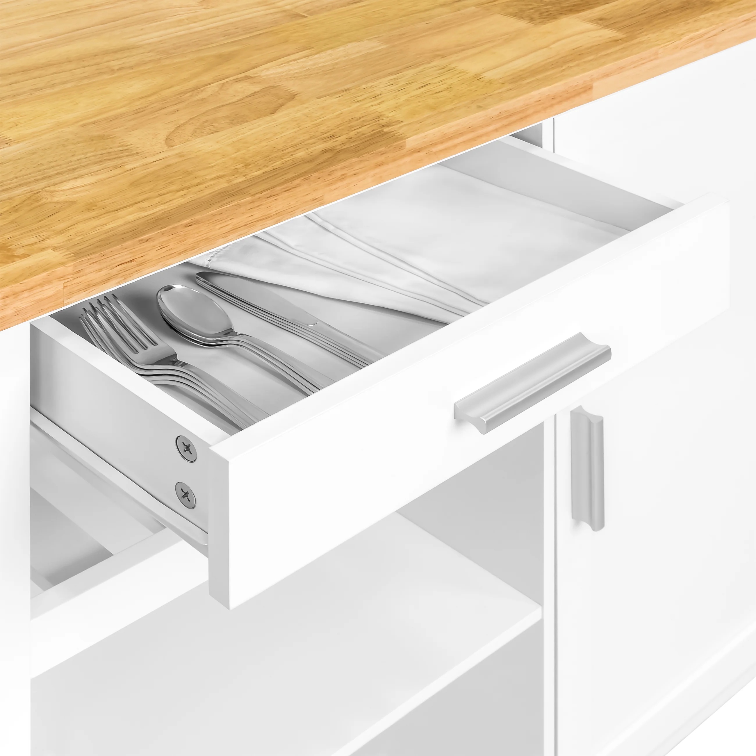 Mobile Kitchen Island Cart - Image 5