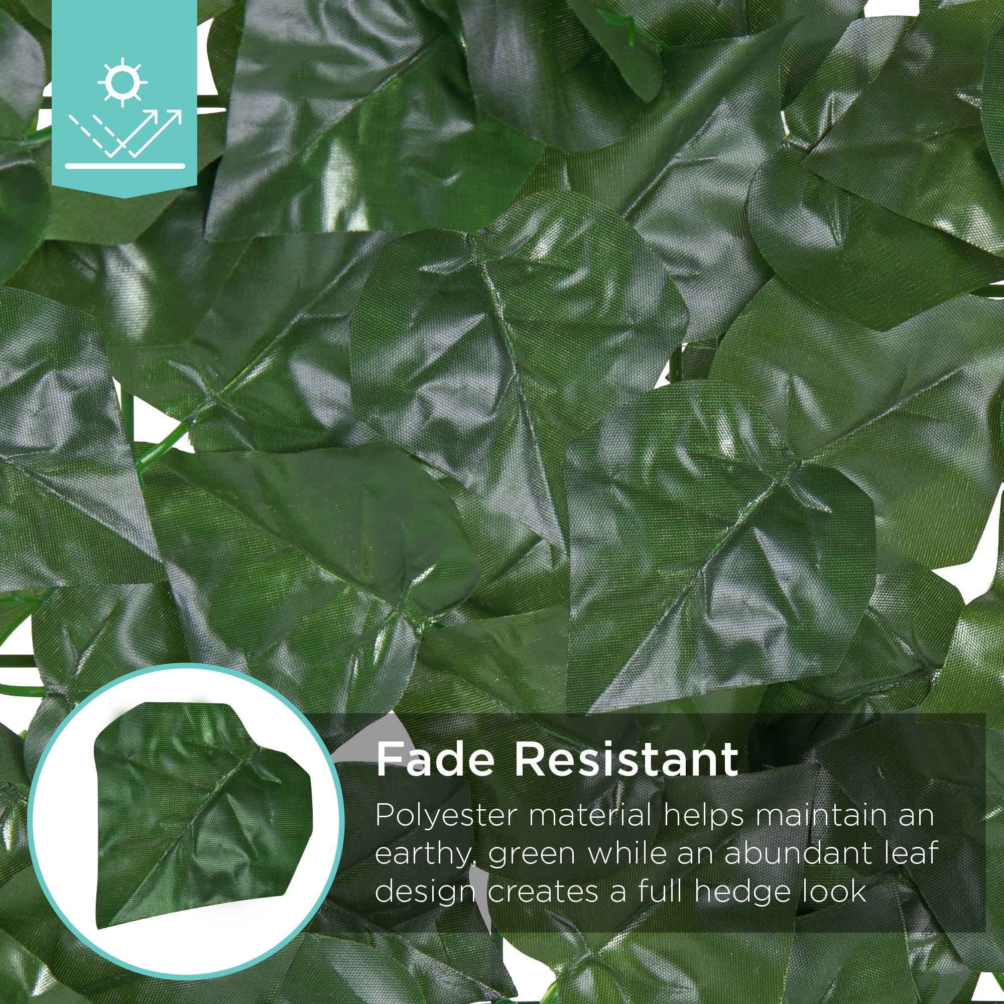 Outdoor Faux Ivy Privacy Screen Fence - Image 4