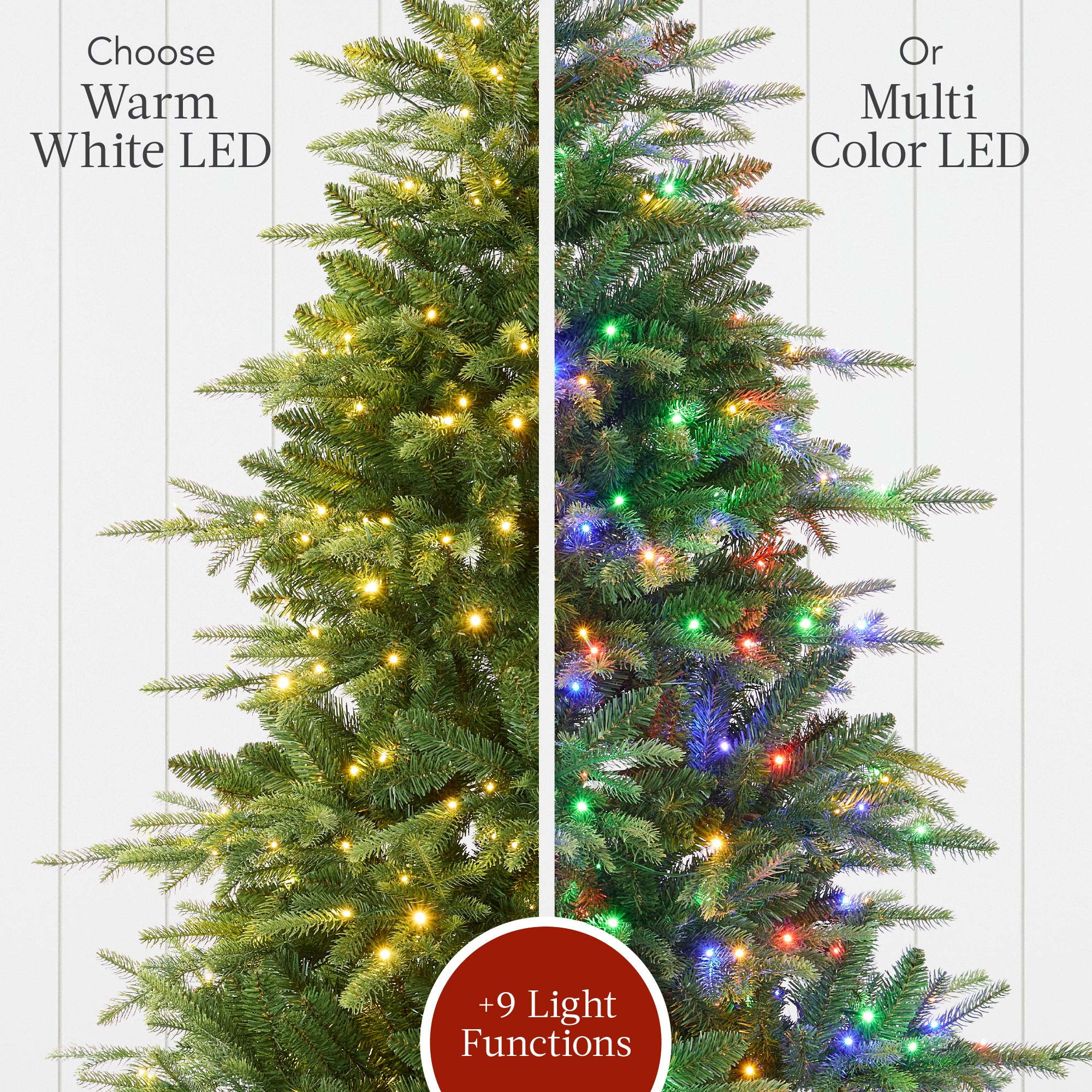 Pre-Lit Artificial Full Aspen Christmas Tree w/ 2-in-1 Micro LED Lights - Image 15