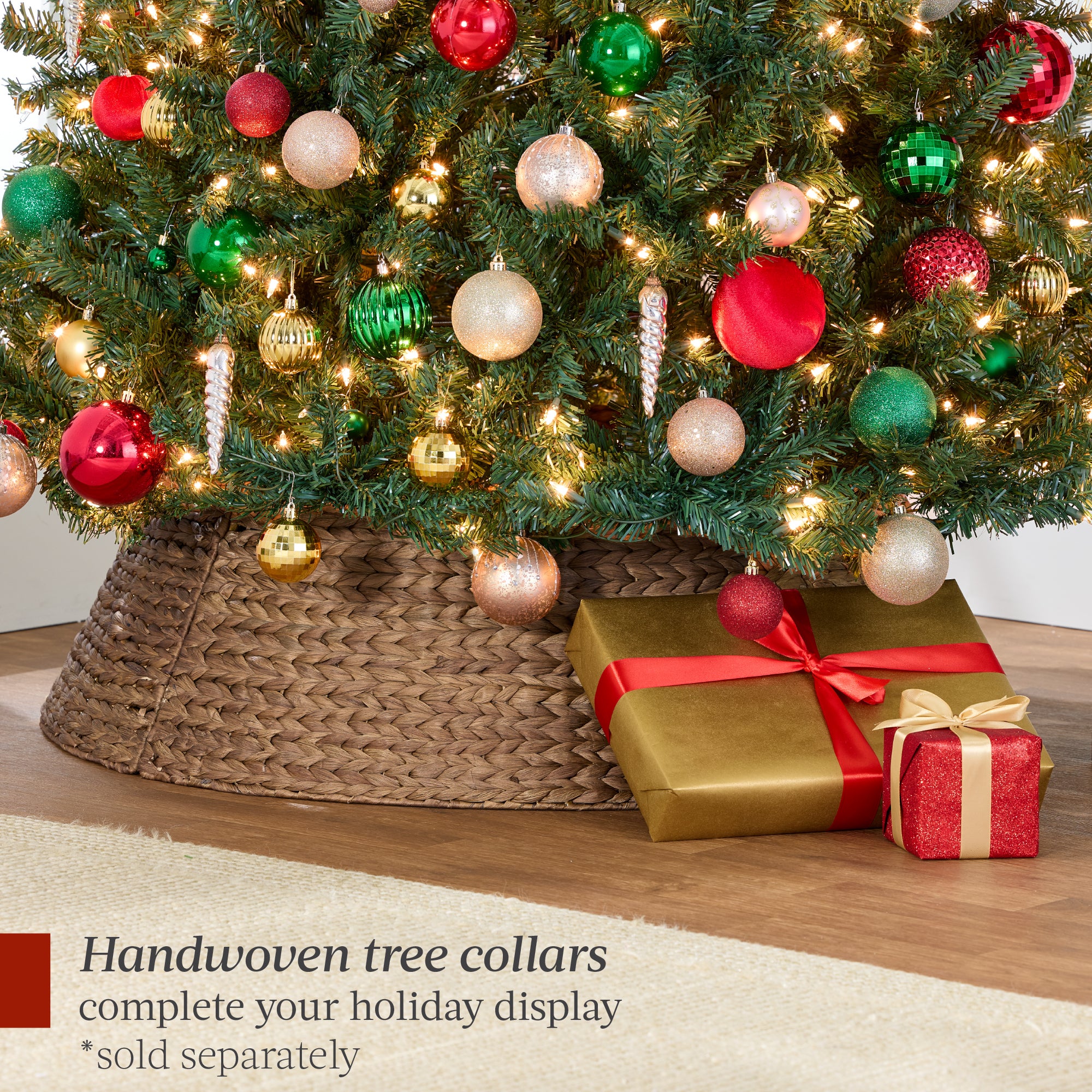 Pre-Lit Artificial Green Spruce Christmas Tree, w/Easy Assembly - Image 6