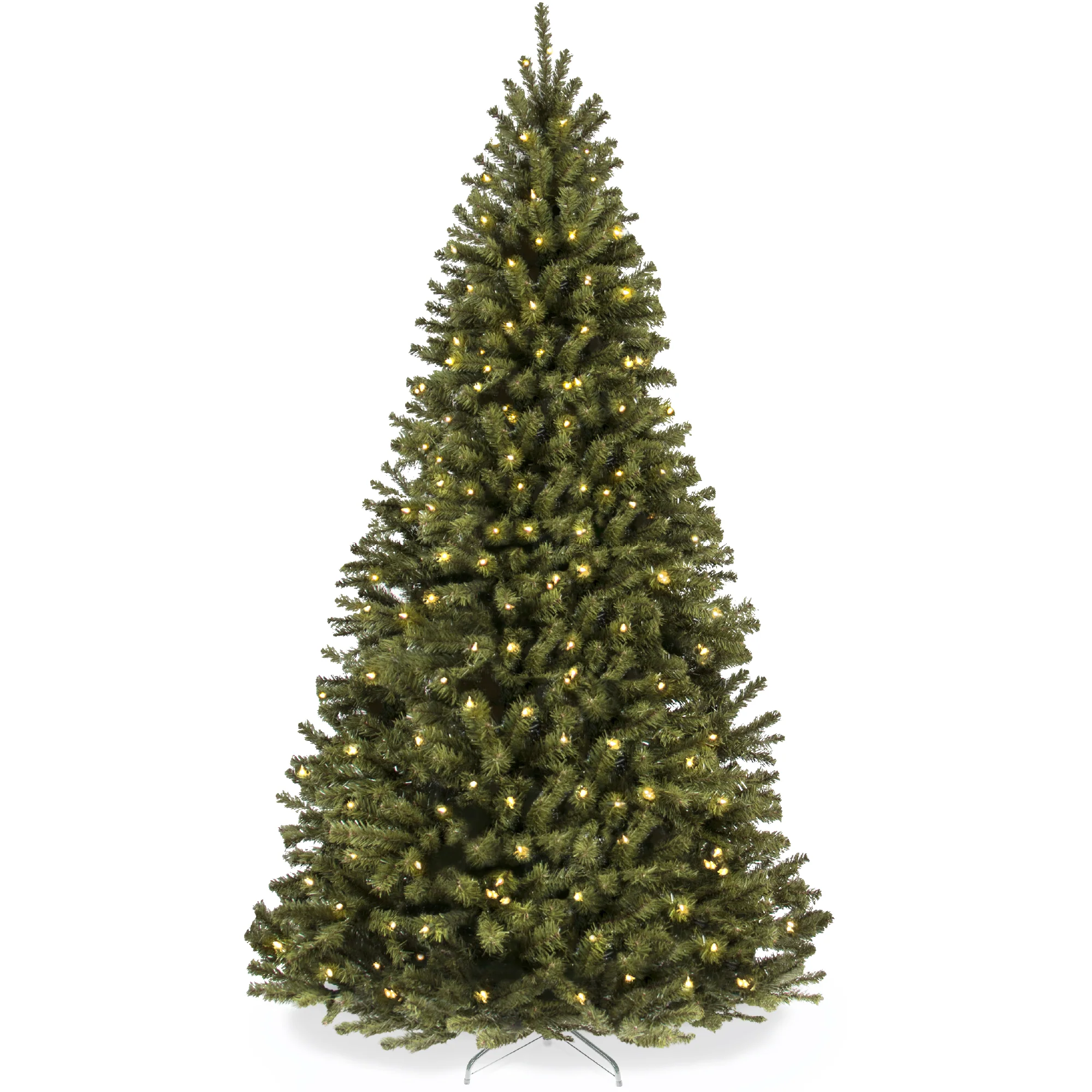 Pre-Lit Artificial Green Spruce Christmas Tree, w/Easy Assembly - Image 8