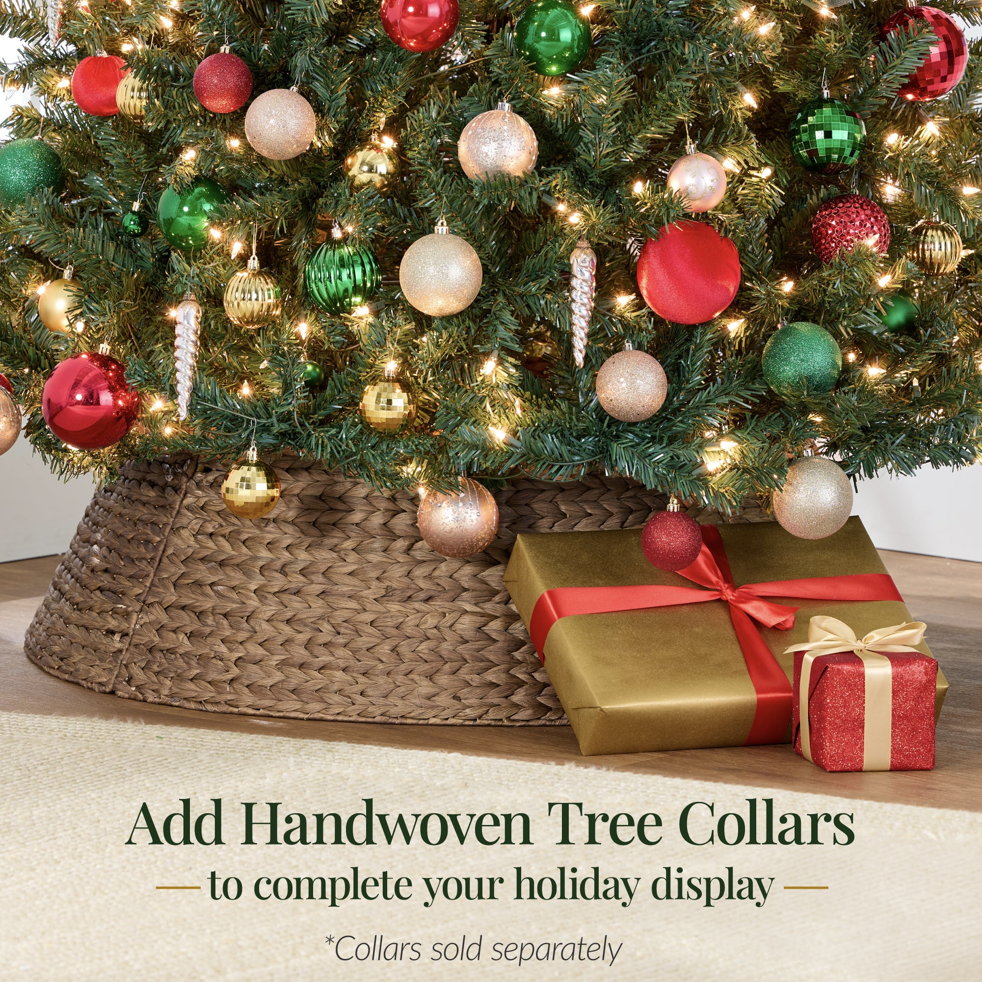 Pre-Lit Artificial Green Spruce Christmas Tree, w/Easy Assembly - Image 14