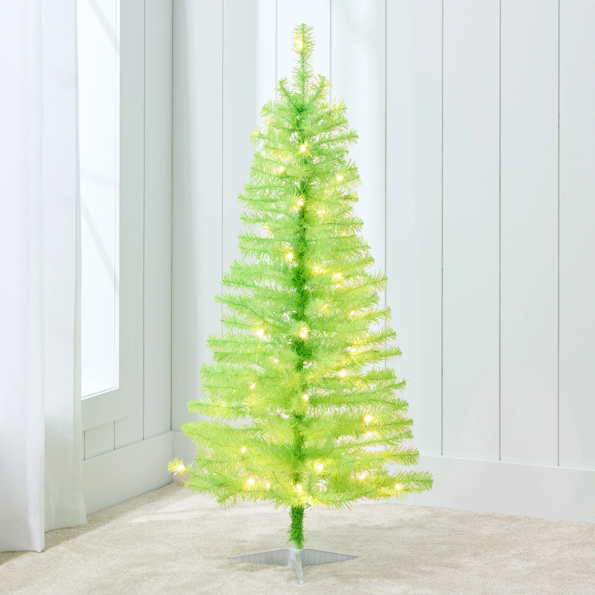 Pre-lit Colorful Mini Spruce Christmas Tree w/ LED Lights - 4ft - Image 33