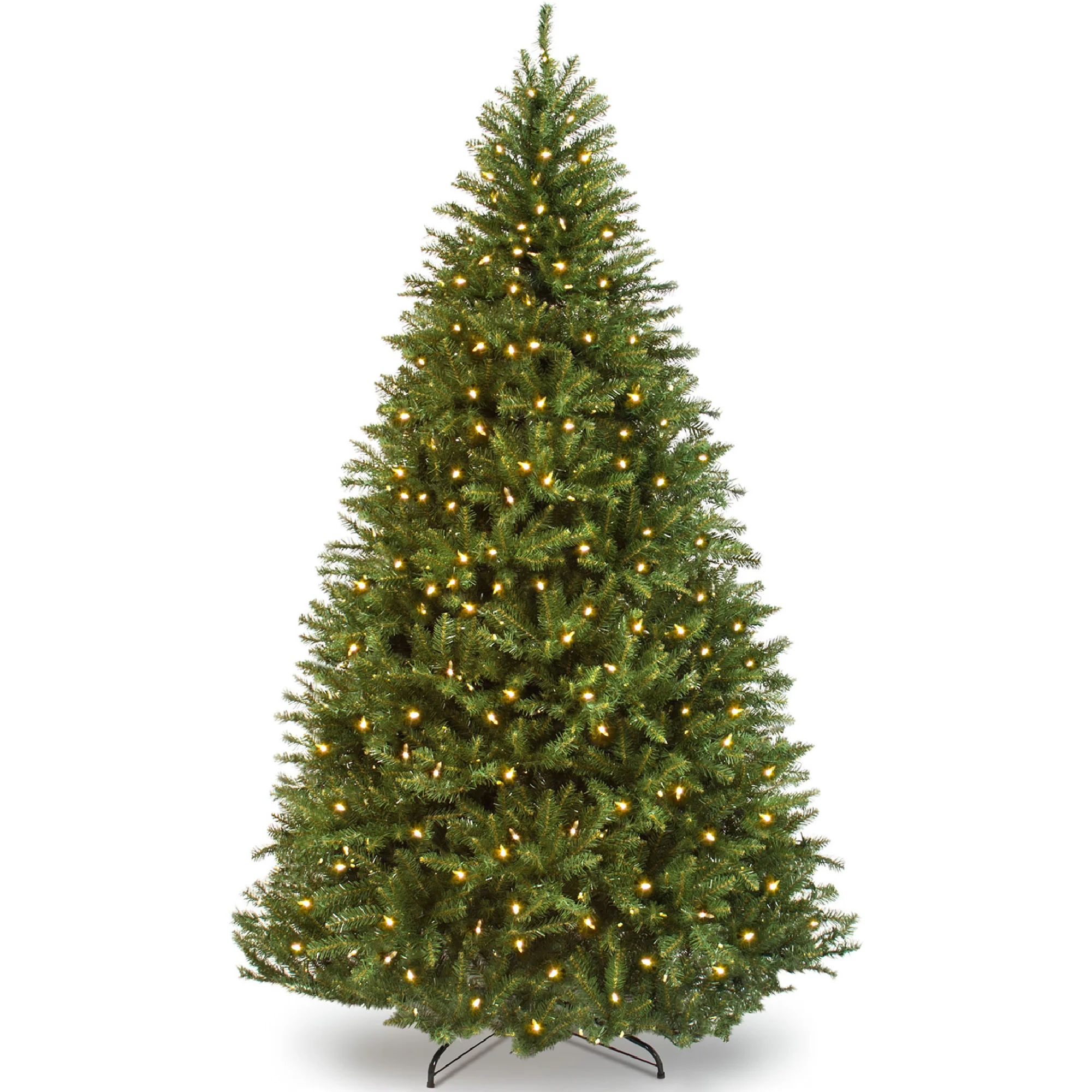 Pre-Lit Hinged Douglas Artificial Christmas Tree w/ Stand - Image 17