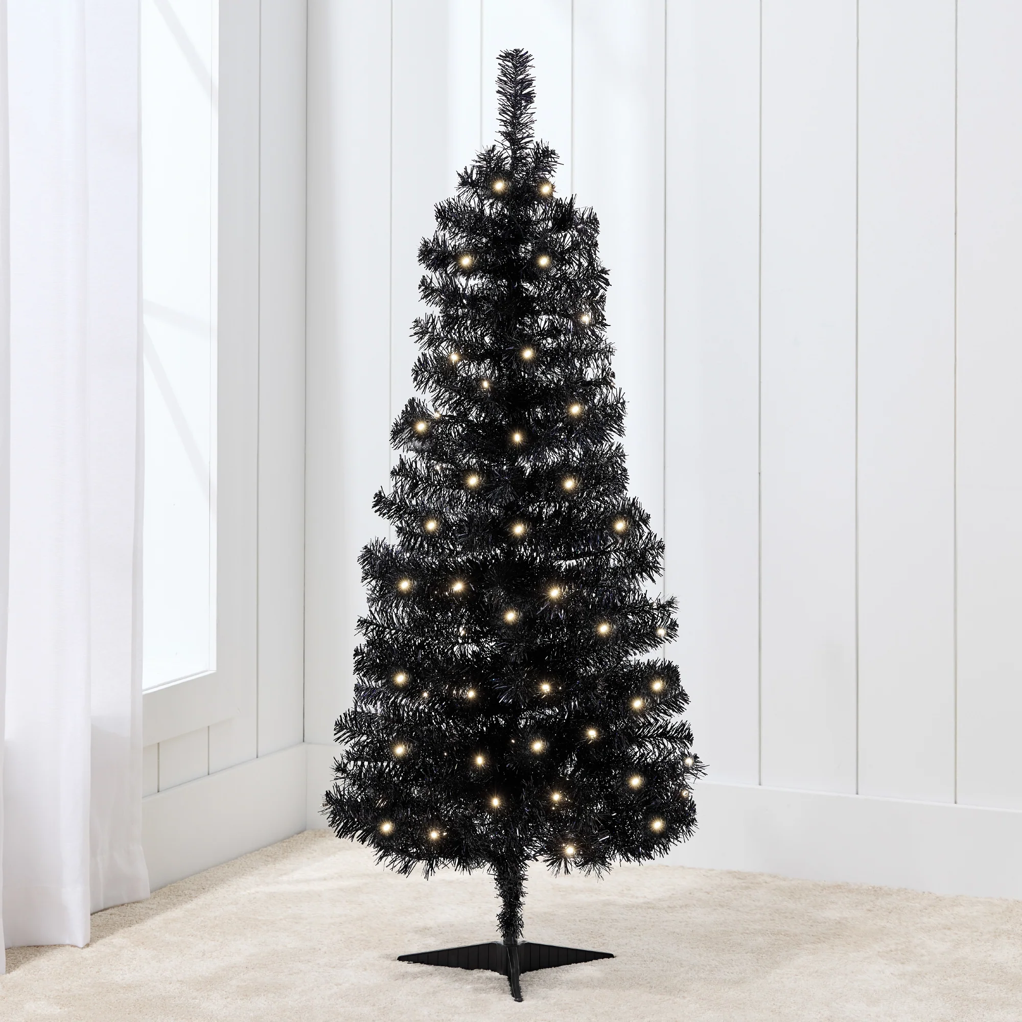 Prelit Colorful Mini Spruce Christmas Tree w/ LED Lights - 4ft - Image 33