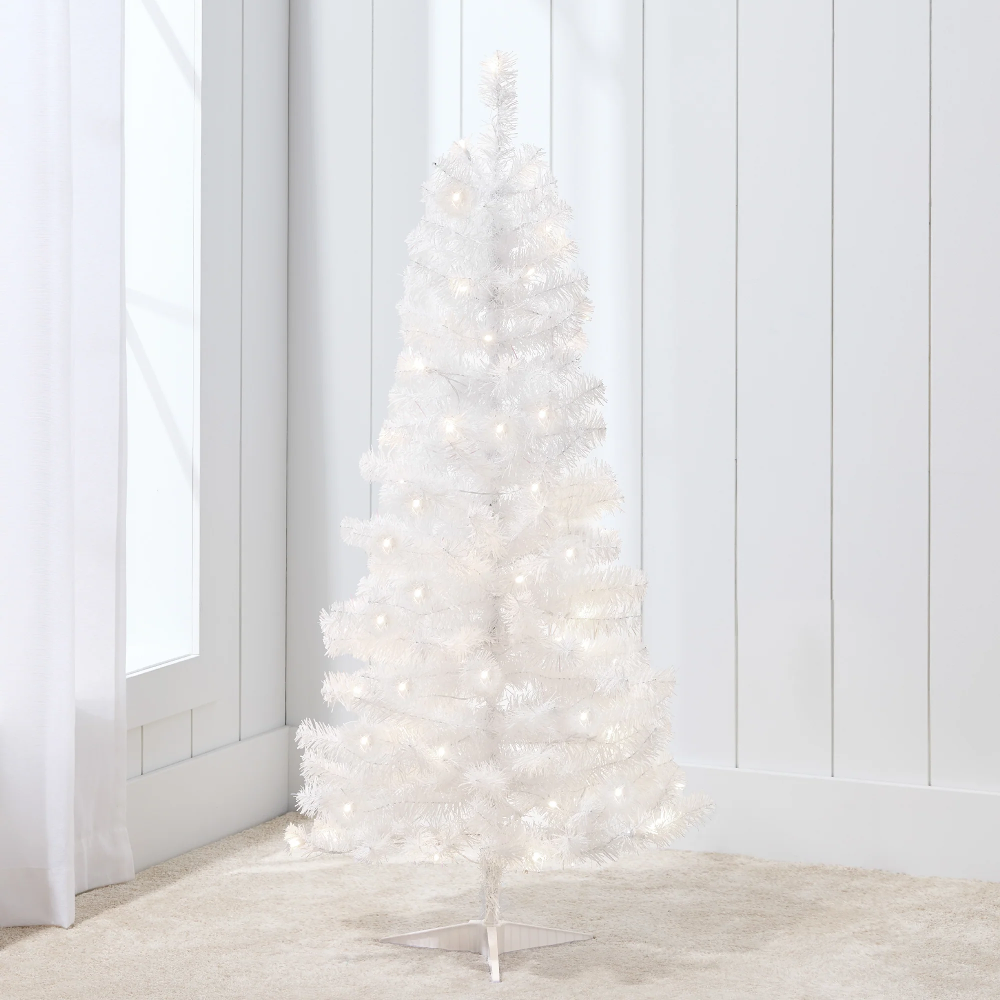 Prelit Colorful Mini Spruce Christmas Tree w/ LED Lights - 4ft - Image 73