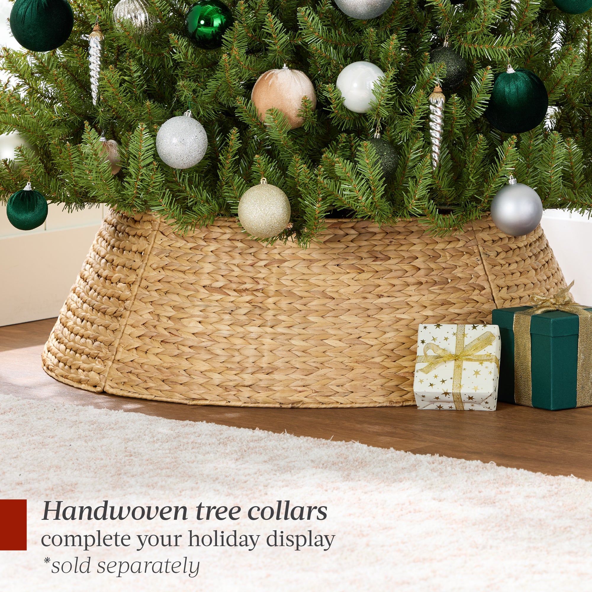Premium Artificial Nordic Fir Hinged Christmas Tree w/ Foldable Metal Base - Image 7