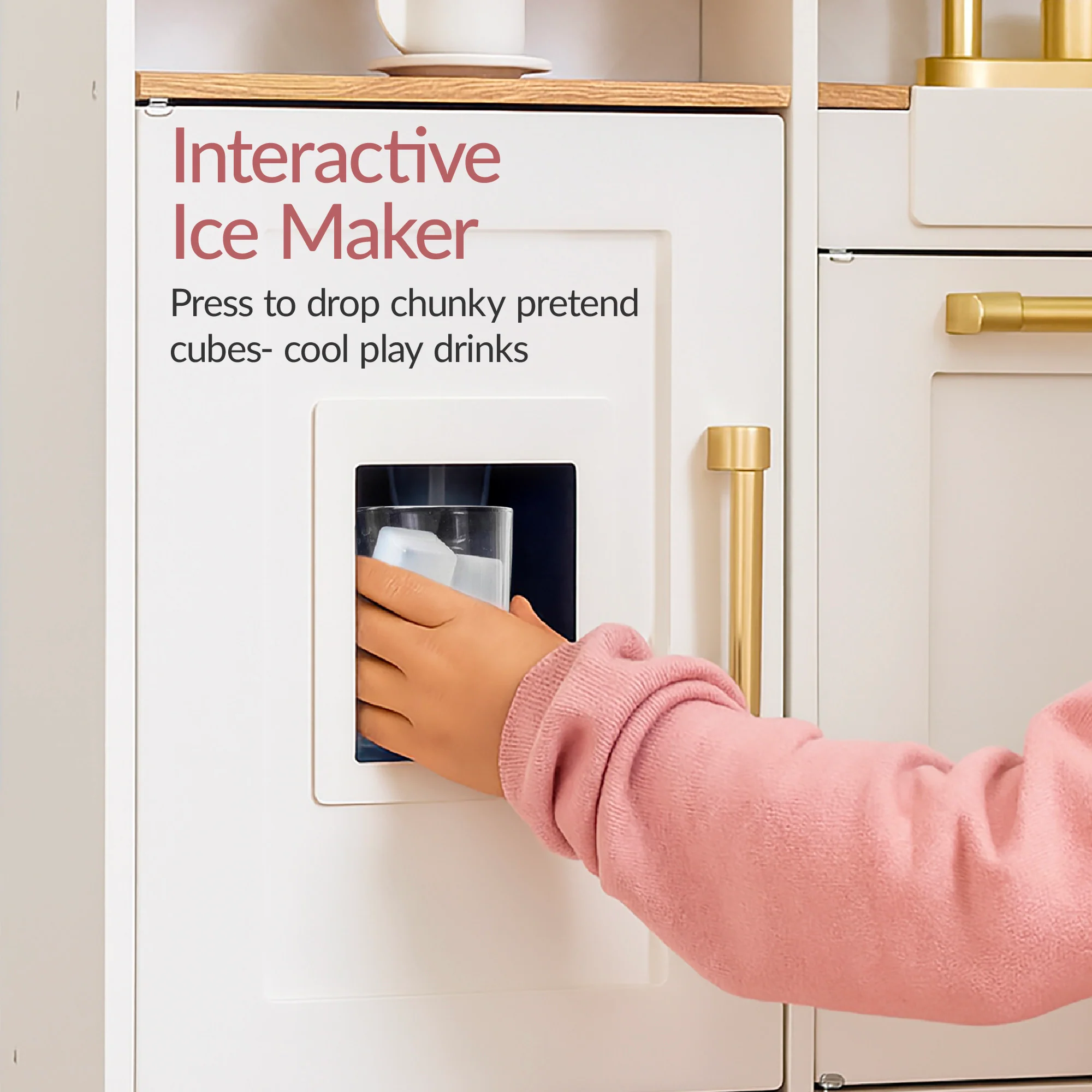 Pretend Play Kitchen with Espresso Machine - Image 7