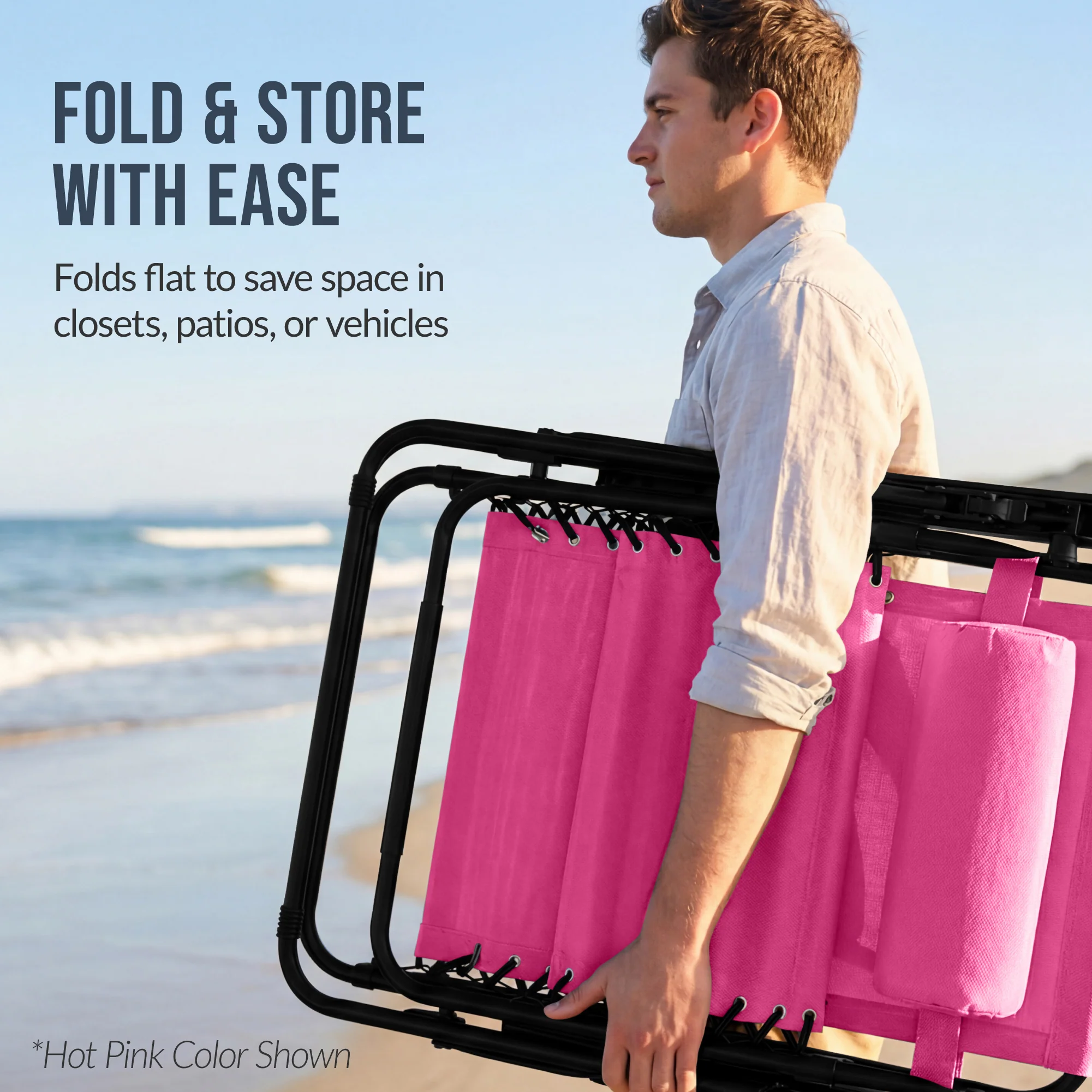 Set of 2 Extra Wide Adjustable Zero Gravity Patio Chair Recliners - Image 119