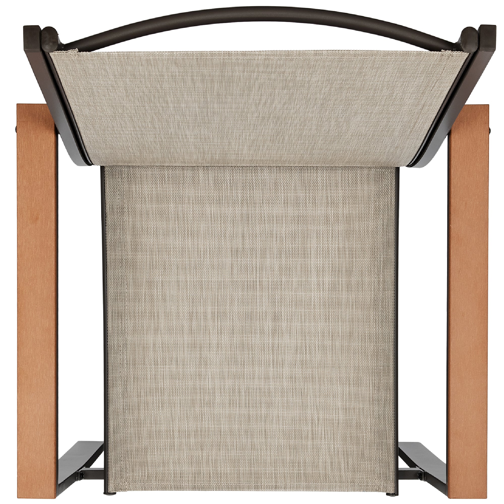 Set of 2 Stackable Textilene Chairs w/ Armrests, Dining Accent Furniture - Image 24