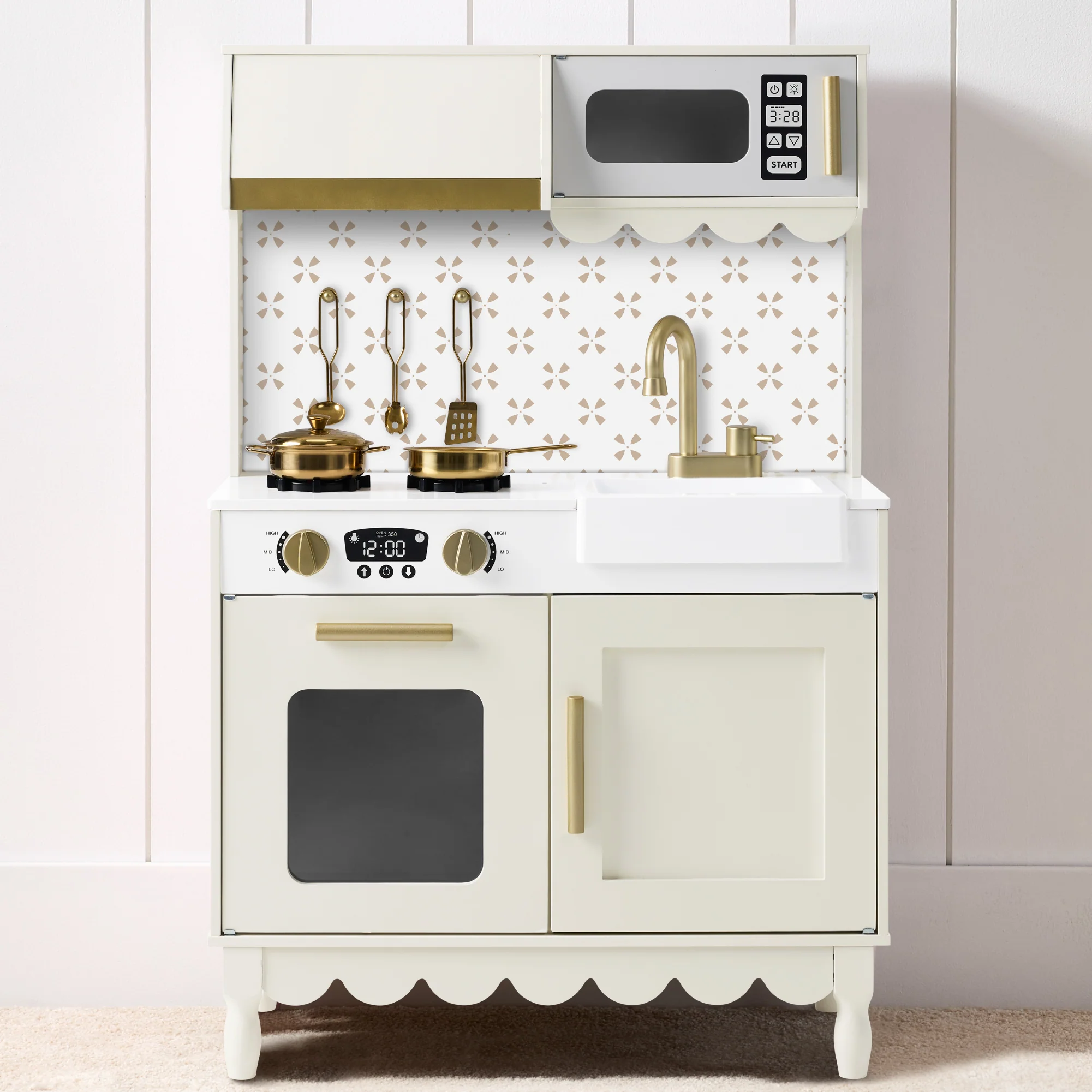 Toddler Kitchen Playset - Pretend Cooking Set - Image 19