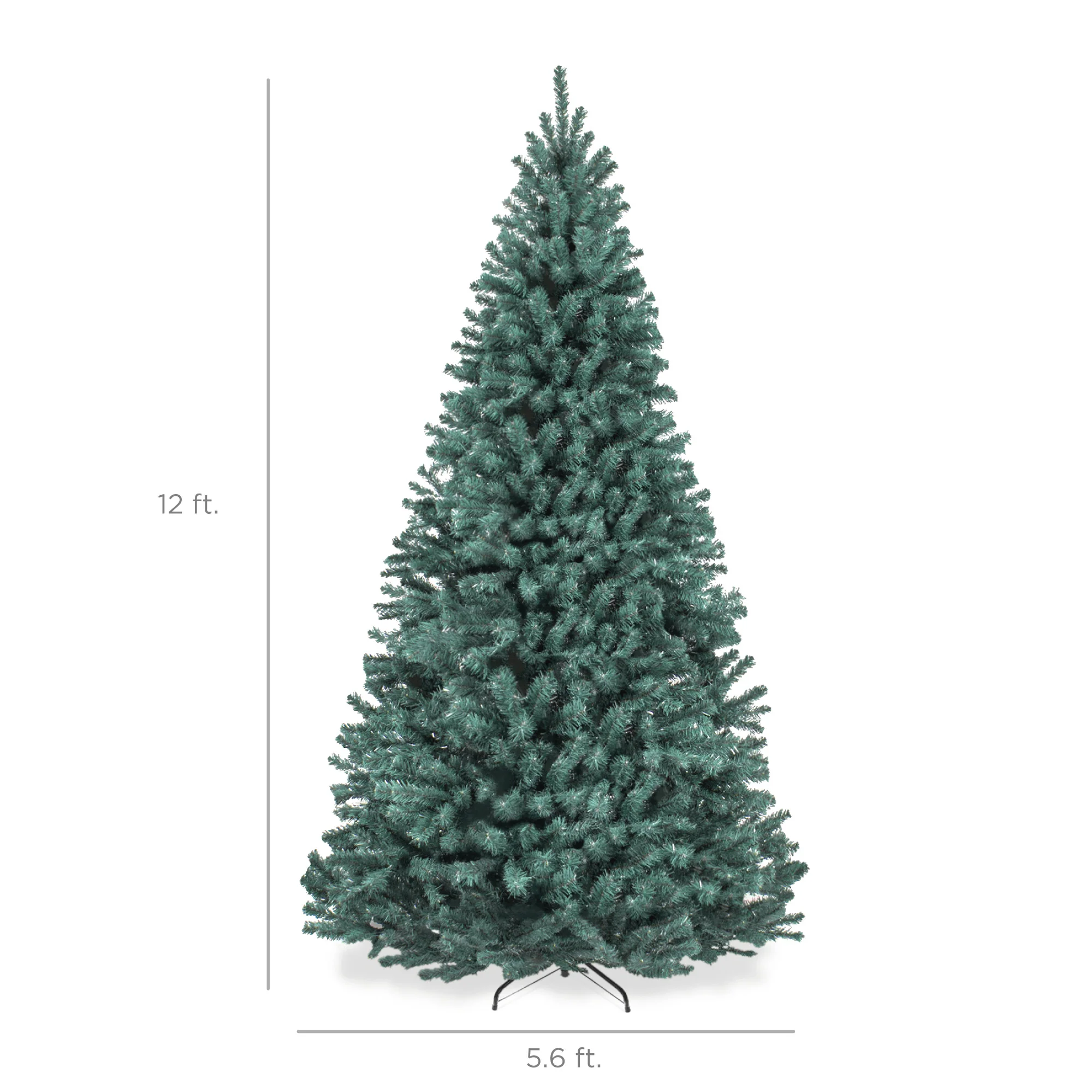 Unlit Artificial Blue Spruce Christmas Tree, w/Easy Assembly - Image 2
