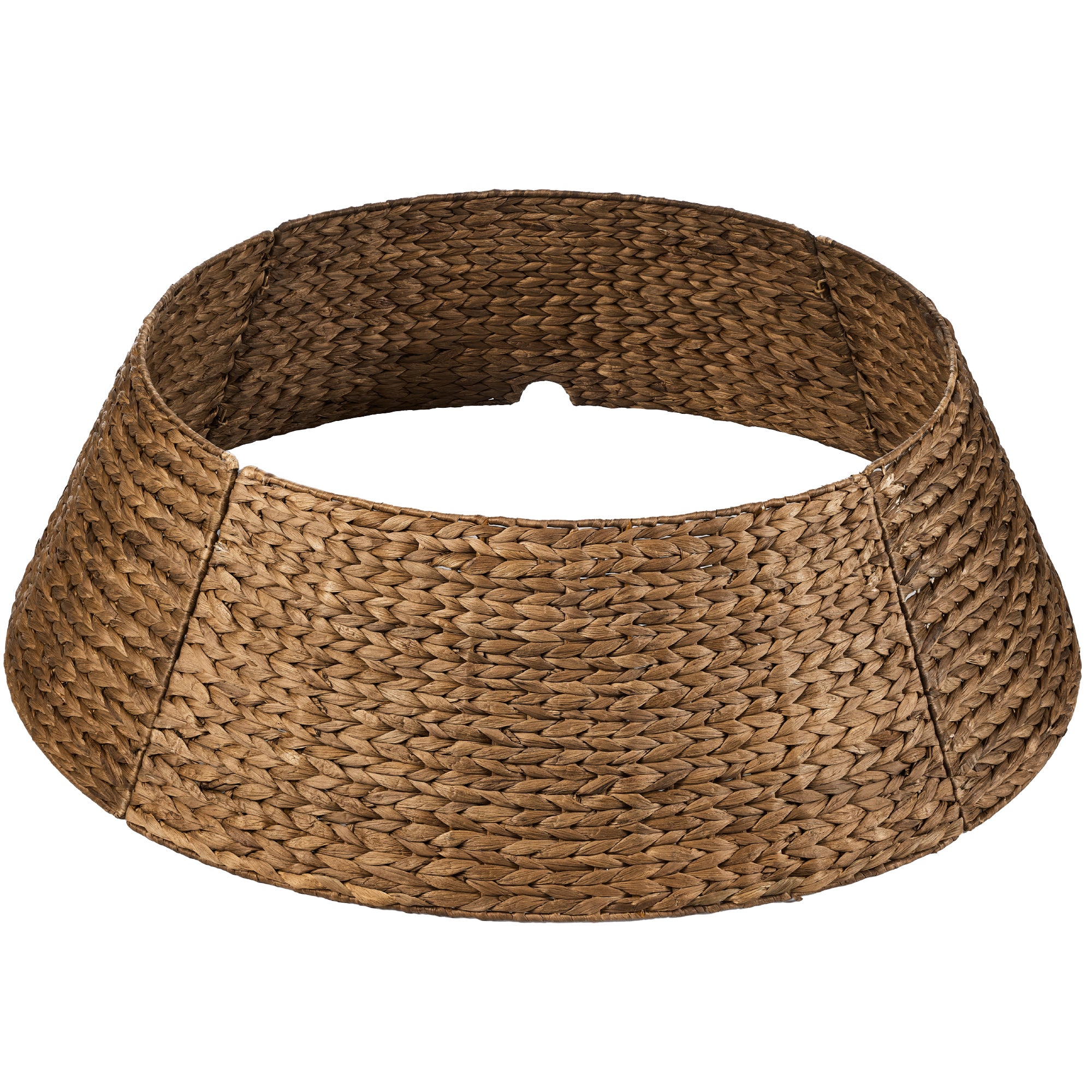 Woven Hyacinth Christmas Holiday Tree Collar - 36in - Image 10