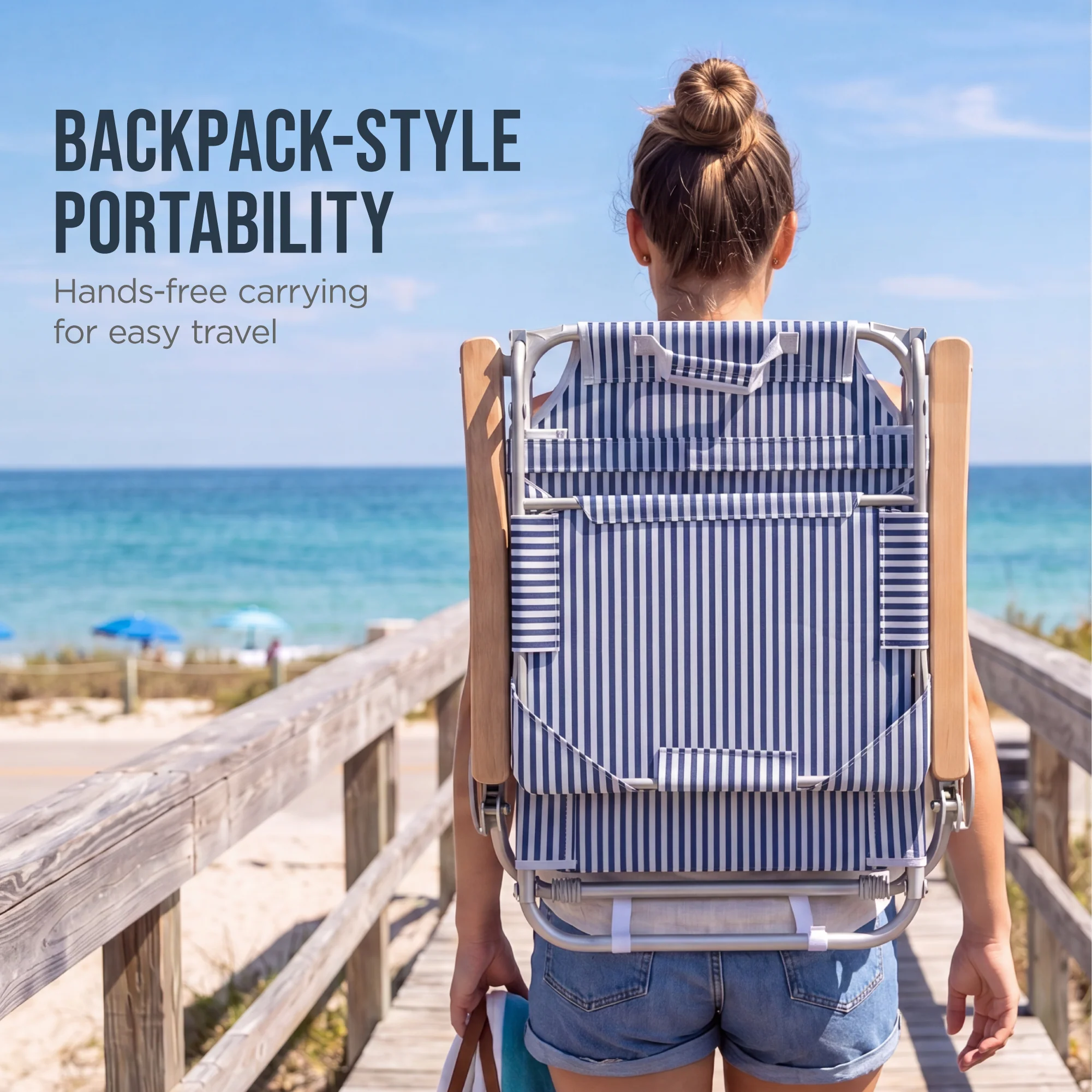 Zero Gravity Beach Chair with Adjustable Canopy and Carry Straps - Image 32